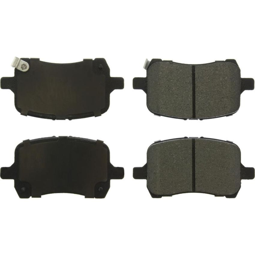 CENTRIC PARTS 103.10280 C-Tek Ceramic Brake Pads with Shims