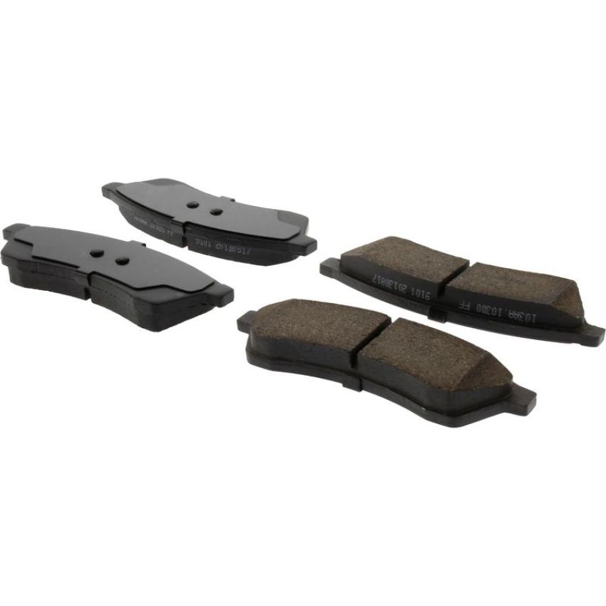 CENTRIC PARTS 103.10300 C-Tek Ceramic Brake Pads with Shims