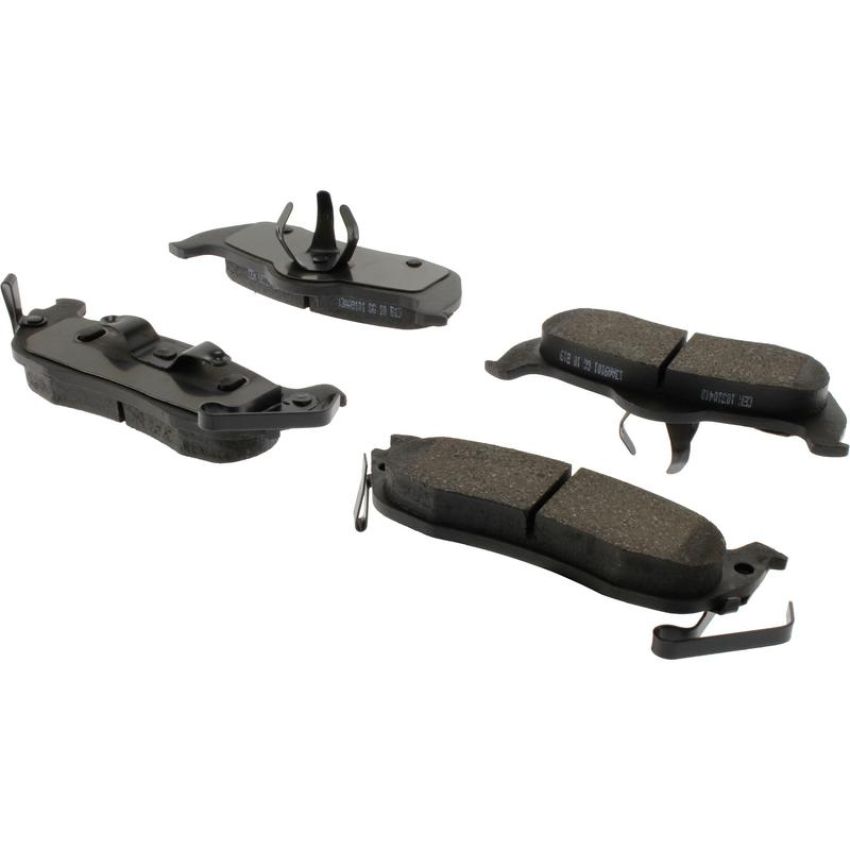 CENTRIC PARTS 103.10410 C-Tek Ceramic Brake Pads with Shims