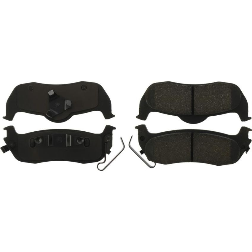 CENTRIC PARTS 103.10410 C-Tek Ceramic Brake Pads with Shims