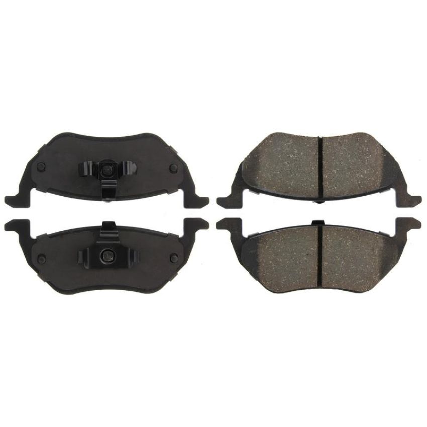 CENTRIC PARTS 103.10550 C-Tek Ceramic Brake Pads with Shims