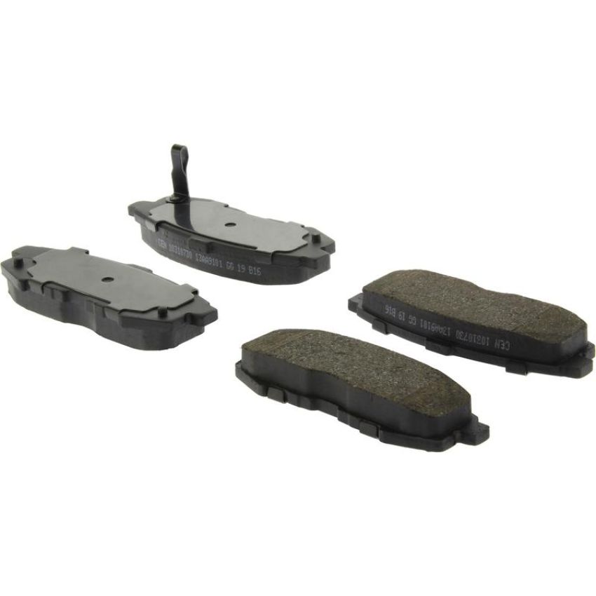 CENTRIC PARTS 103.10730 C-Tek Ceramic Brake Pads with Shims