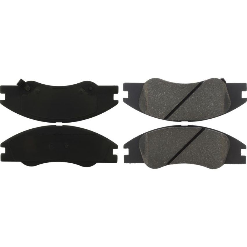 CENTRIC PARTS 103.10740 C-Tek Ceramic Brake Pads with Shims