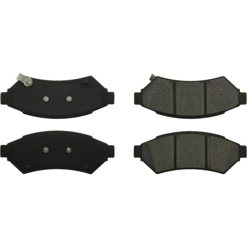 CENTRIC PARTS 103.10750 C-Tek Ceramic Brake Pads with Shims