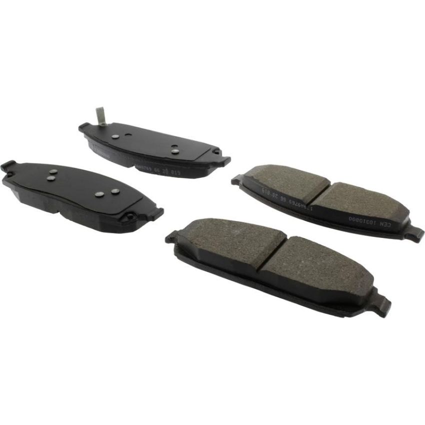 CENTRIC PARTS 103.10800 C-Tek Ceramic Brake Pads with Shims