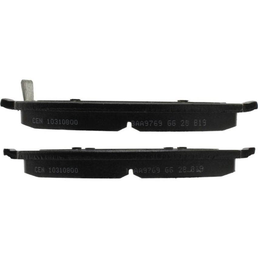CENTRIC PARTS 103.10800 C-Tek Ceramic Brake Pads with Shims