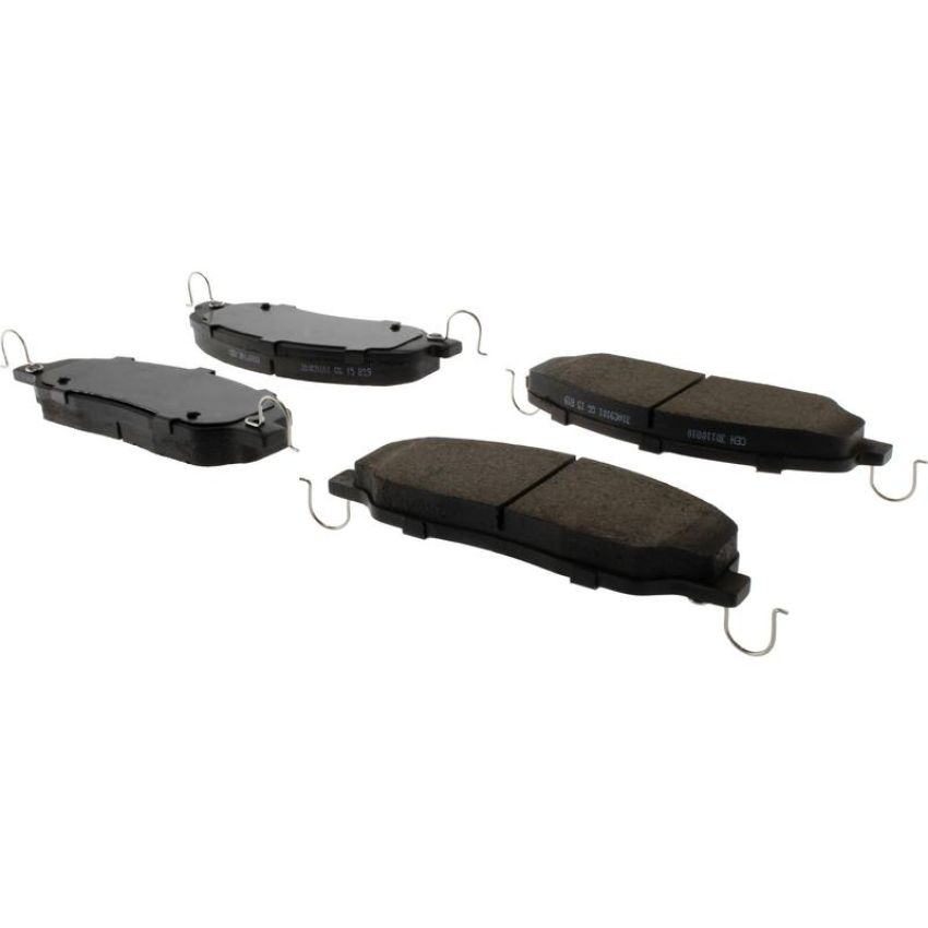 CENTRIC PARTS 103.10810 C-Tek Ceramic Brake Pads with Shims