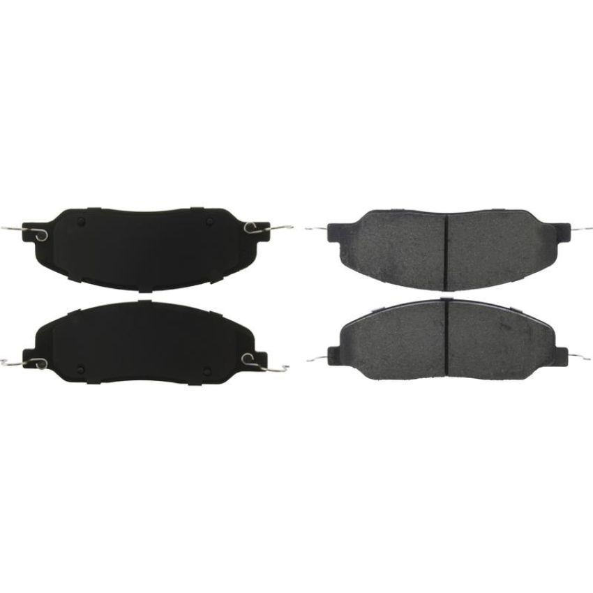 CENTRIC PARTS 103.10810 C-Tek Ceramic Brake Pads with Shims