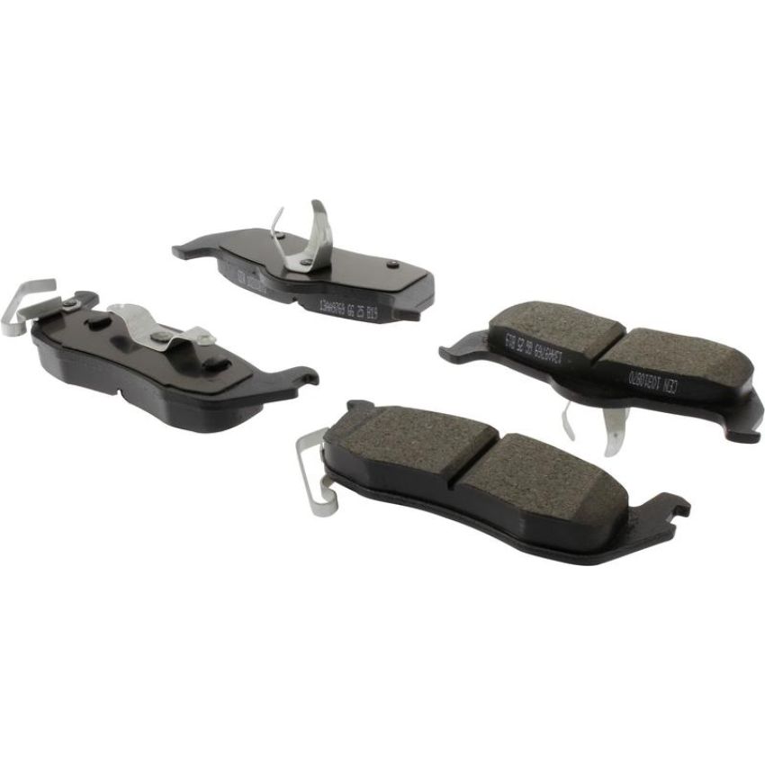 CENTRIC PARTS 103.10870 C-Tek Ceramic Brake Pads with Shims