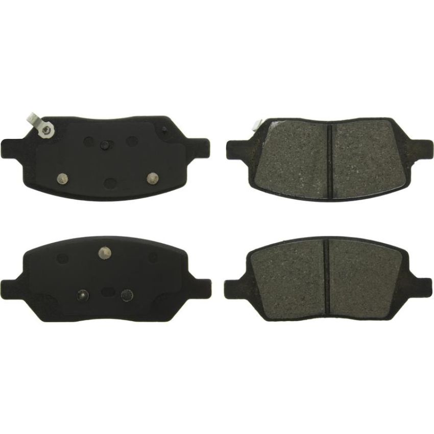 CENTRIC PARTS 103.10930 C-Tek Ceramic Brake Pads with Shims