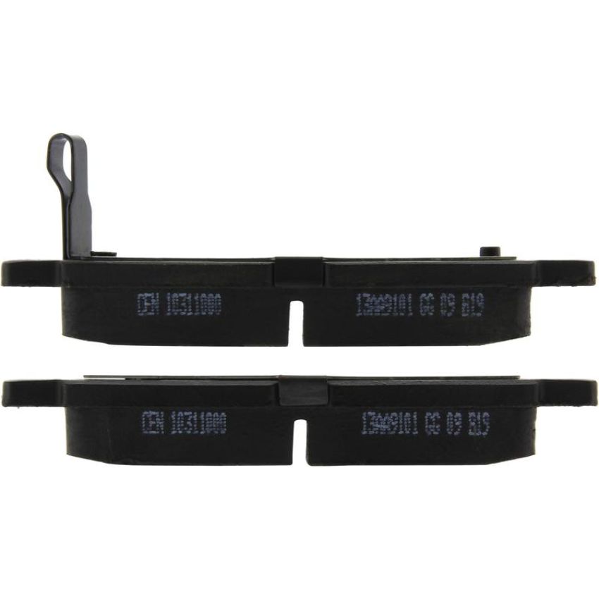 CENTRIC PARTS 103.11000 C-Tek Ceramic Brake Pads with Shims