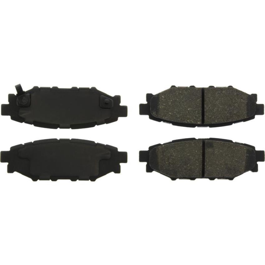 CENTRIC PARTS 103.11140 C-Tek Ceramic Brake Pads with Shims