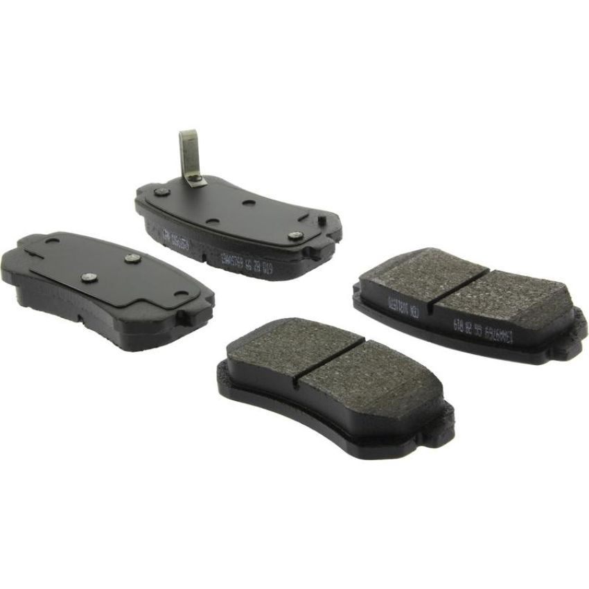 CENTRIC PARTS 103.11570 C-Tek Ceramic Brake Pads with Shims