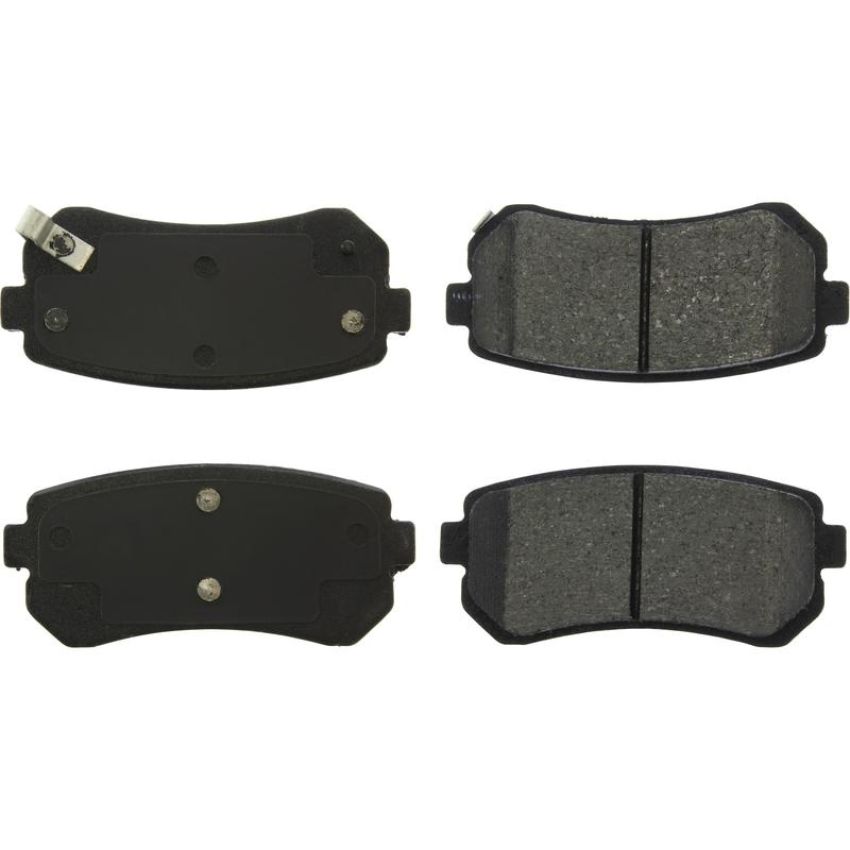 CENTRIC PARTS 103.11570 C-Tek Ceramic Brake Pads with Shims