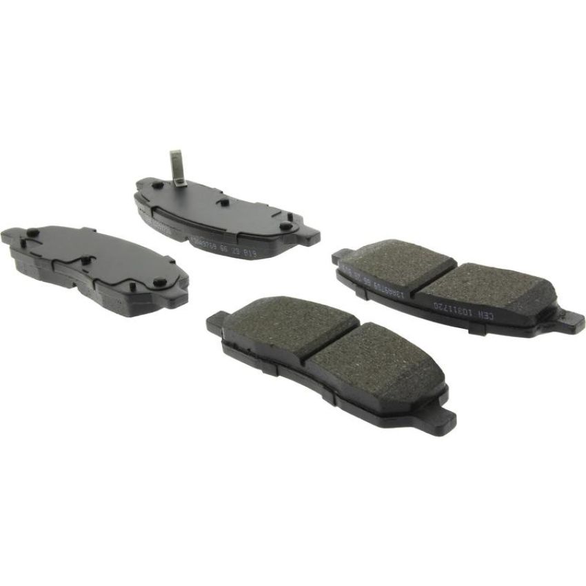 CENTRIC PARTS 103.11720 C-Tek Ceramic Brake Pads with Shims
