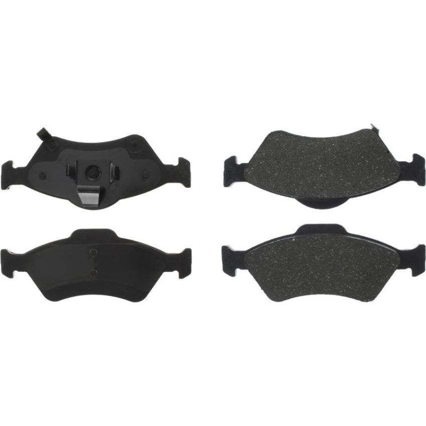 CENTRIC PARTS 103.12000 C-Tek Ceramic Brake Pads with Shims