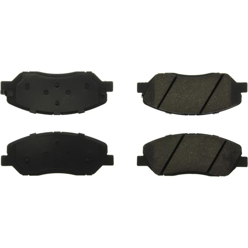 CENTRIC PARTS 103.12020 C-Tek Ceramic Brake Pads with Shims