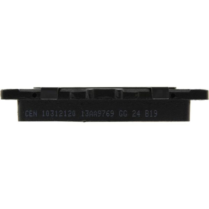 CENTRIC PARTS 103.12120 C-Tek Ceramic Brake Pads with Shims