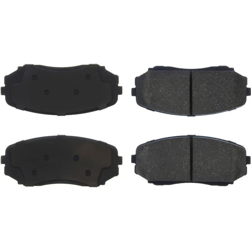 CENTRIC PARTS 103.12580 C-Tek Ceramic Brake Pads with Shims