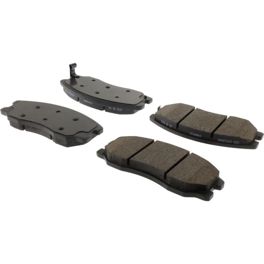 CENTRIC PARTS 103.12640 C-Tek Ceramic Brake Pads with Shims