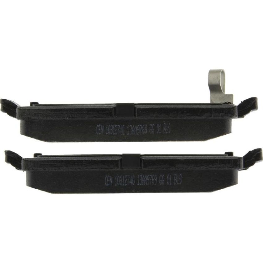 CENTRIC PARTS 103.12740 C-Tek Ceramic Brake Pads with Shims