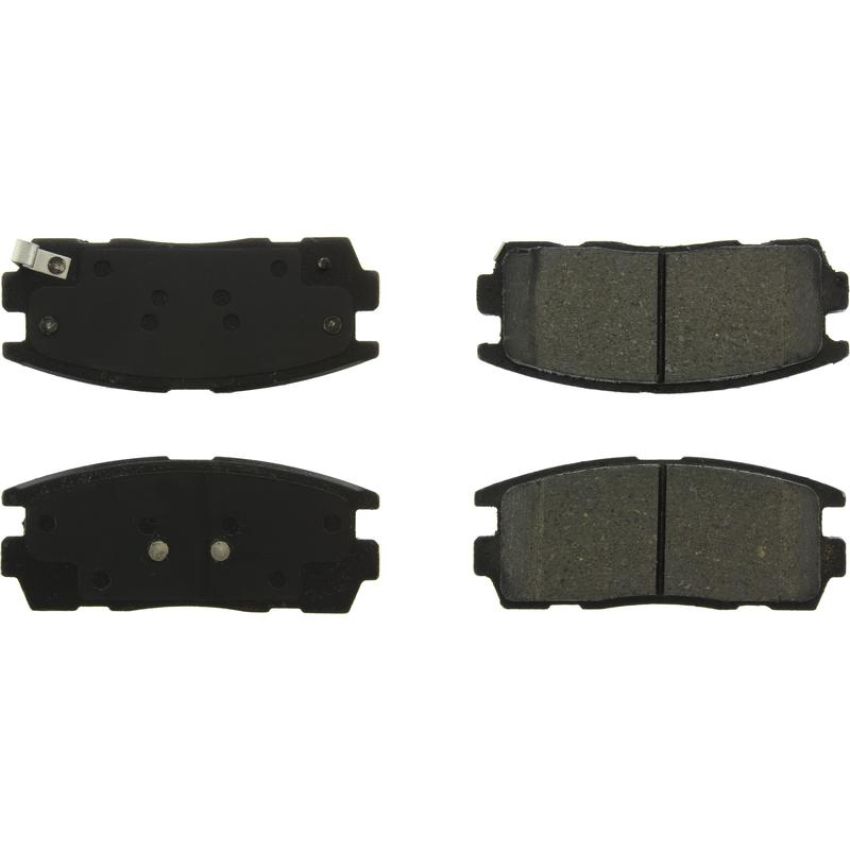 CENTRIC PARTS 103.12750 C-Tek Ceramic Brake Pads with Shims