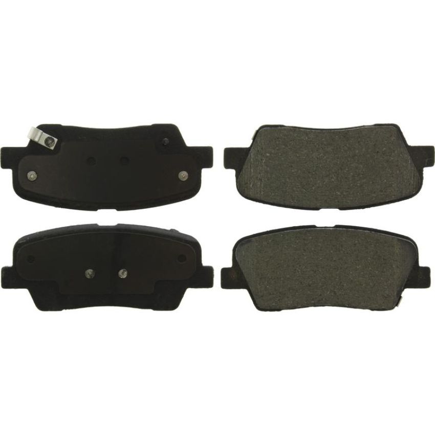 CENTRIC PARTS 103.12840 C-Tek Ceramic Brake Pads with Shims
