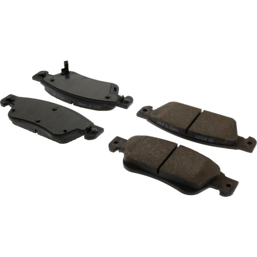 CENTRIC PARTS 103.12870 C-Tek Ceramic Brake Pads with Shims