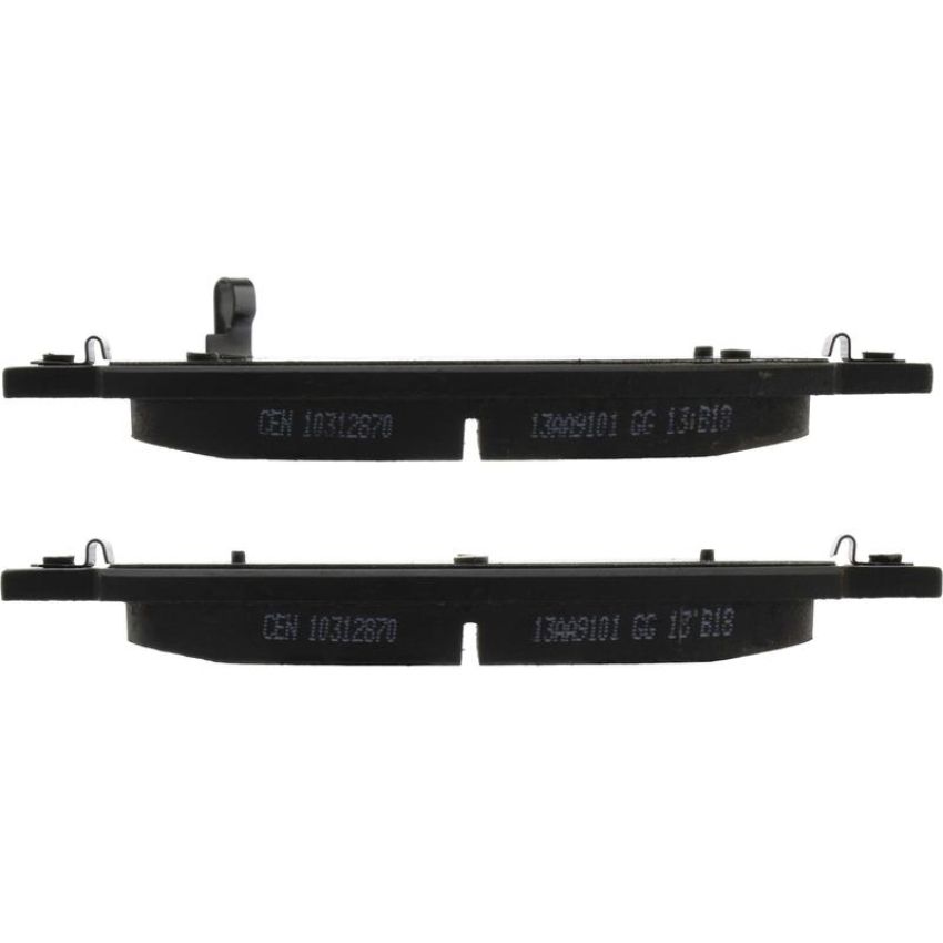 CENTRIC PARTS 103.12870 C-Tek Ceramic Brake Pads with Shims