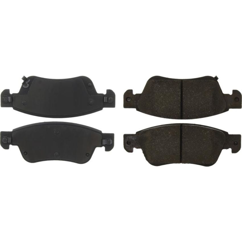 CENTRIC PARTS 103.12870 C-Tek Ceramic Brake Pads with Shims