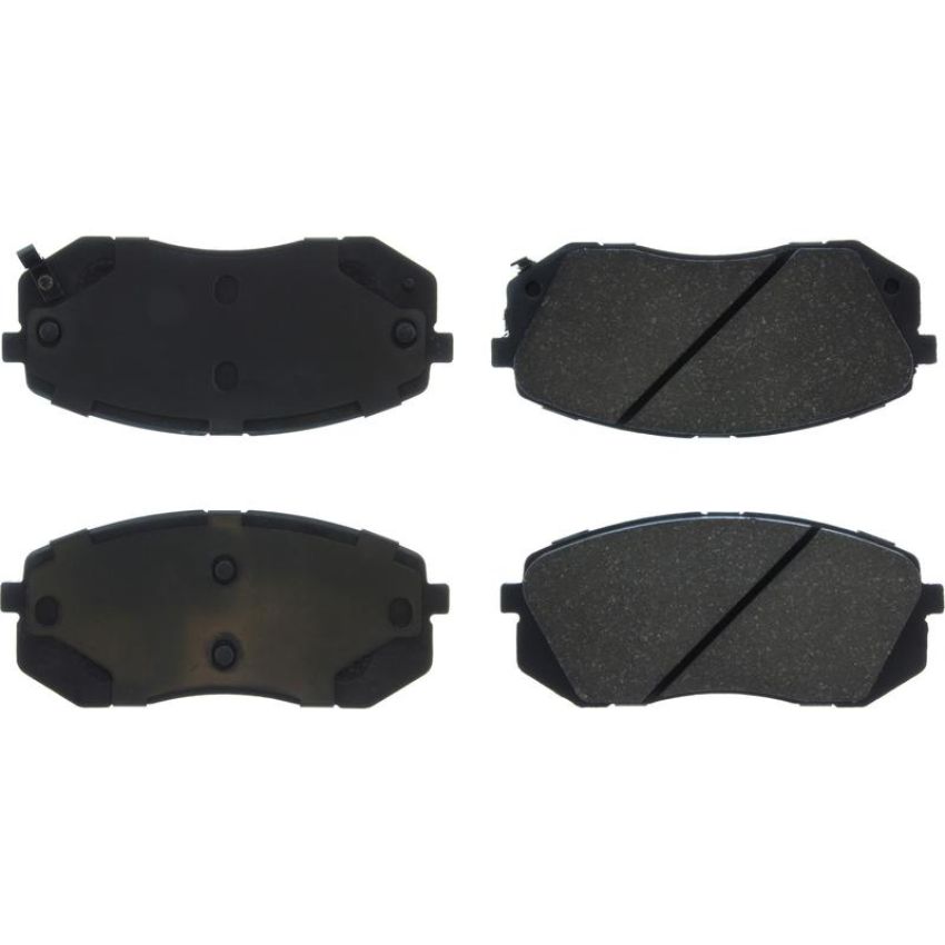 CENTRIC PARTS 103.12950 C-Tek Ceramic Brake Pads with Shims