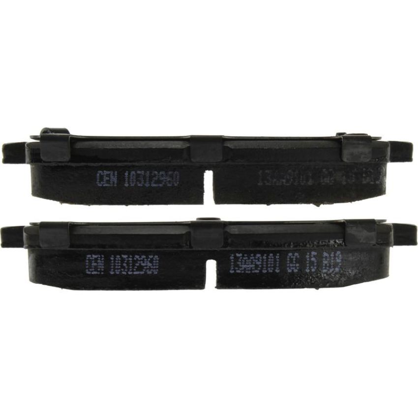 CENTRIC PARTS 103.12960 C-Tek Ceramic Brake Pads with Shims