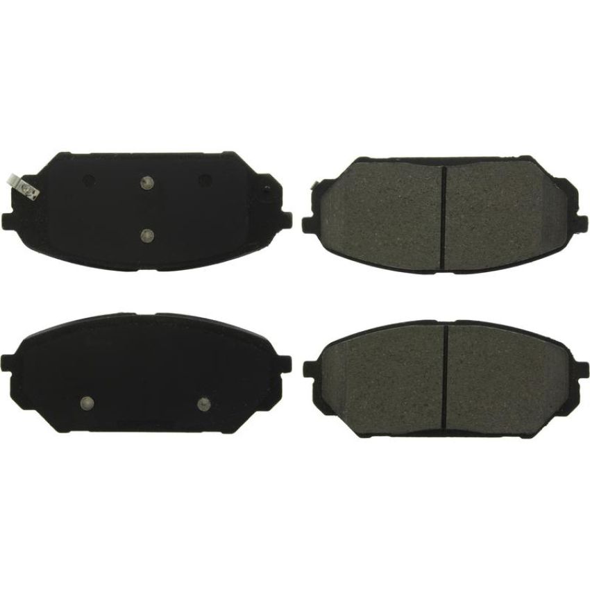 CENTRIC PARTS 103.13010 C-Tek Ceramic Brake Pads with Shims