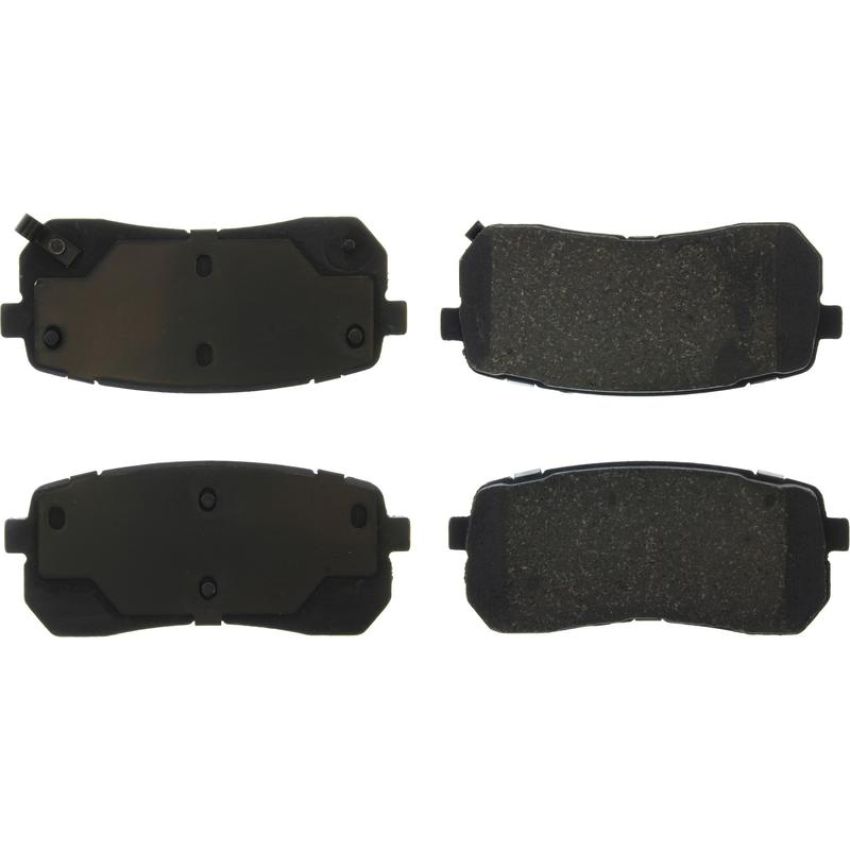 CENTRIC PARTS 103.13020 C-Tek Ceramic Brake Pads with Shims