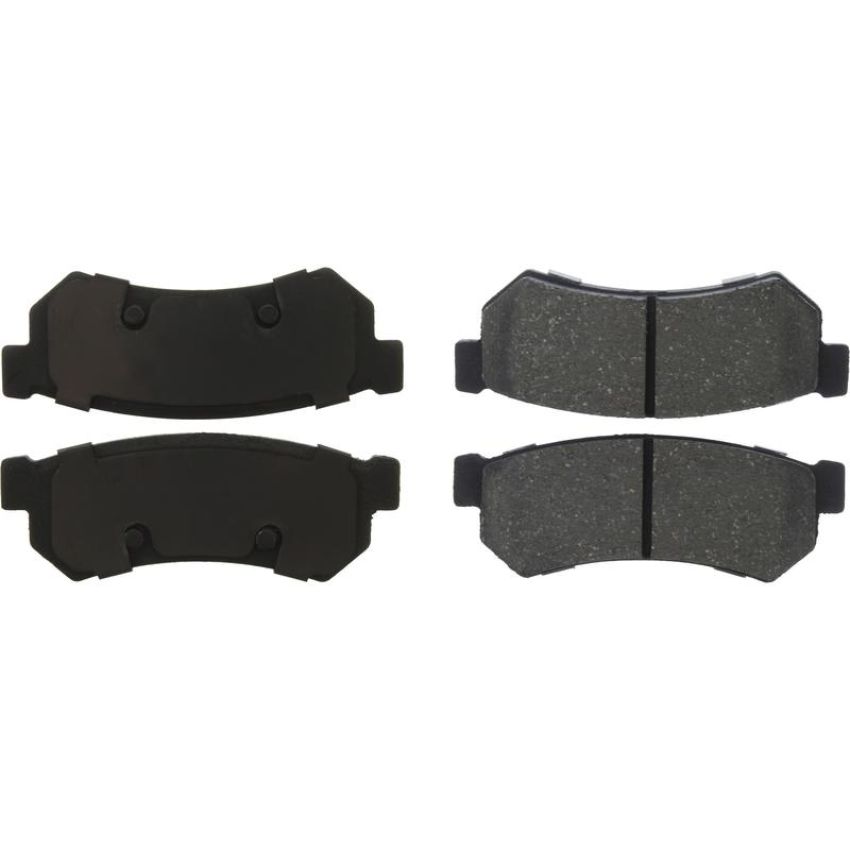 CENTRIC PARTS 103.13150 C-Tek Ceramic Brake Pads with Shims