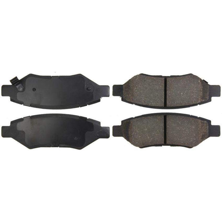 CENTRIC PARTS 103.13370 C-Tek Ceramic Brake Pads with Shims
