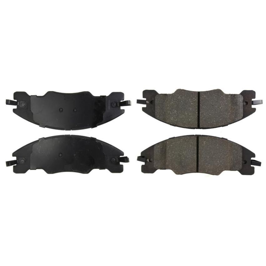 CENTRIC PARTS 103.13390 C-Tek Ceramic Brake Pads with Shims