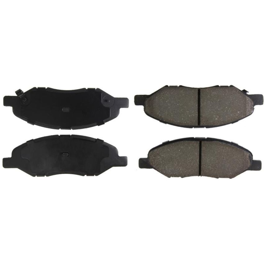 CENTRIC PARTS 103.13450 C-Tek Ceramic Brake Pads with Shims