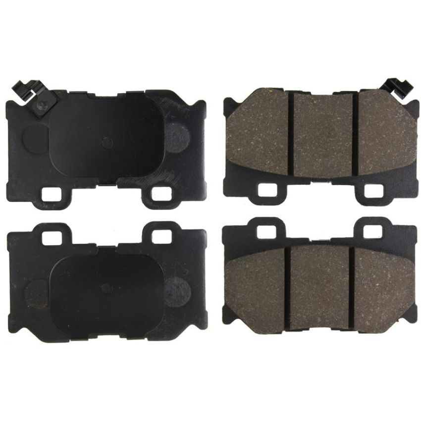 CENTRIC PARTS 103.13470 C-Tek Ceramic Brake Pads with Shims