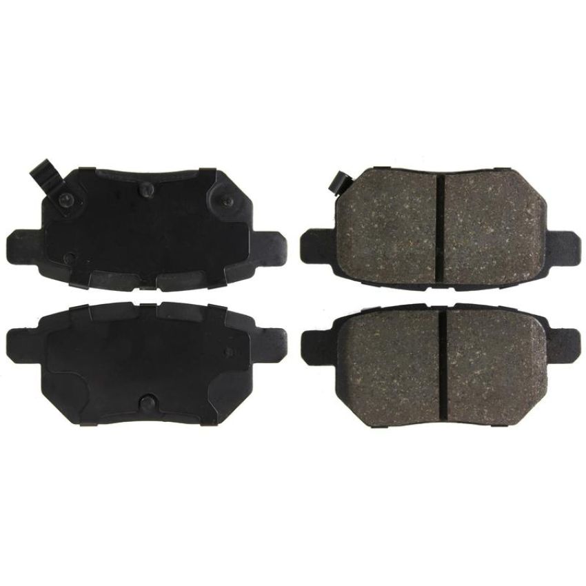 CENTRIC PARTS 103.13540 C-Tek Ceramic Brake Pads with Shims
