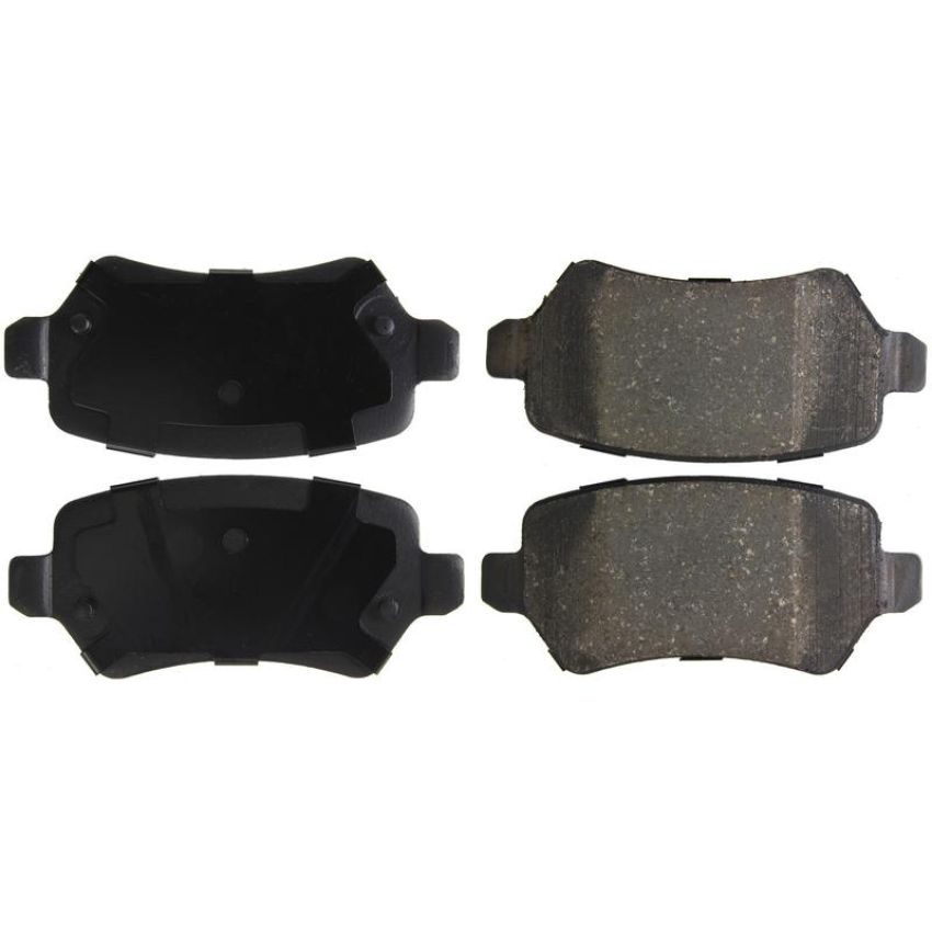 CENTRIC PARTS 103.13620 C-Tek Ceramic Brake Pads with Shims
