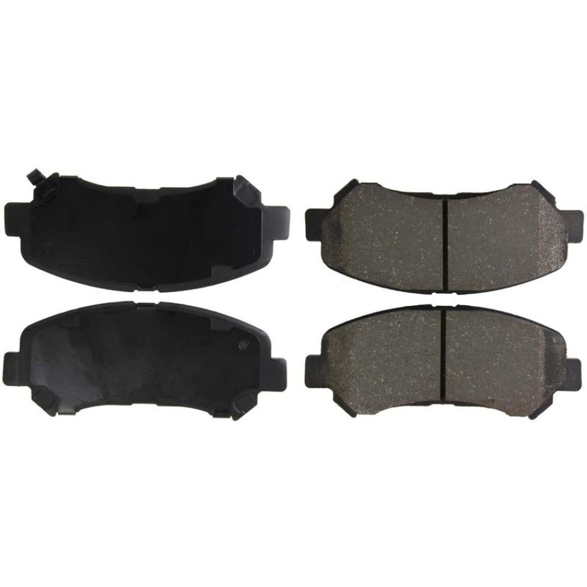 CENTRIC PARTS 103.13740 C-Tek Ceramic Brake Pads with Shims