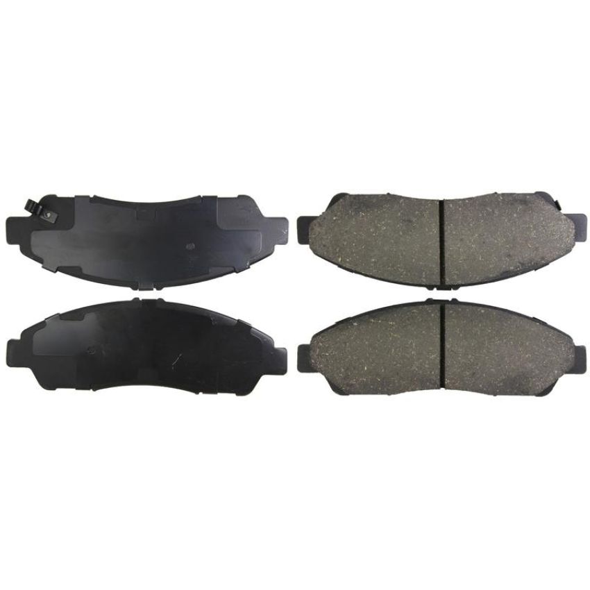 CENTRIC PARTS 103.13780 C-Tek Ceramic Brake Pads with Shims