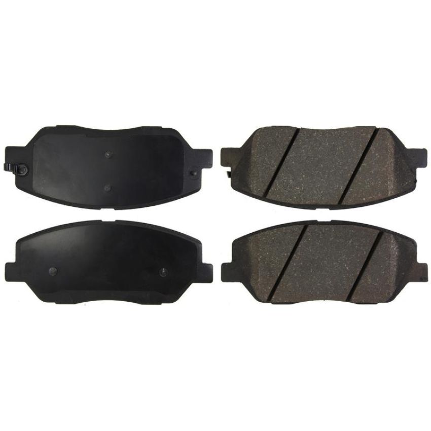 CENTRIC PARTS 103.13850 C-Tek Ceramic Brake Pads with Shims