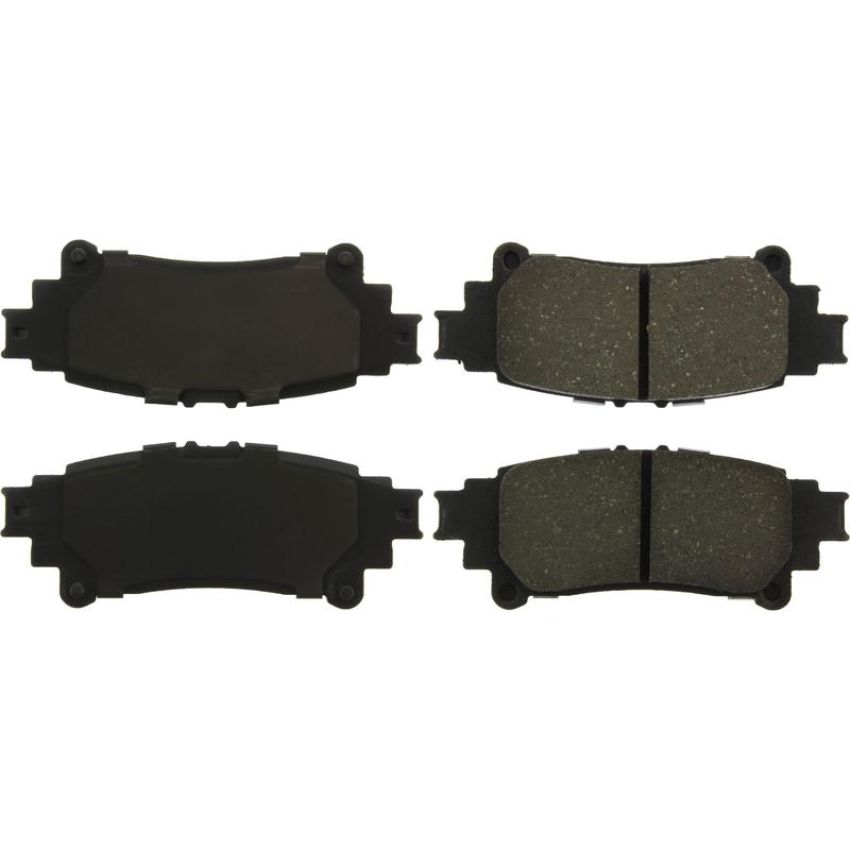 CENTRIC PARTS 103.13910 C-Tek Ceramic Brake Pads with Shims