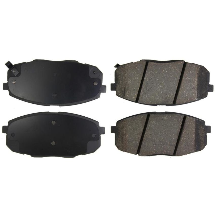 CENTRIC PARTS 103.13970 C-Tek Ceramic Brake Pads with Shims
