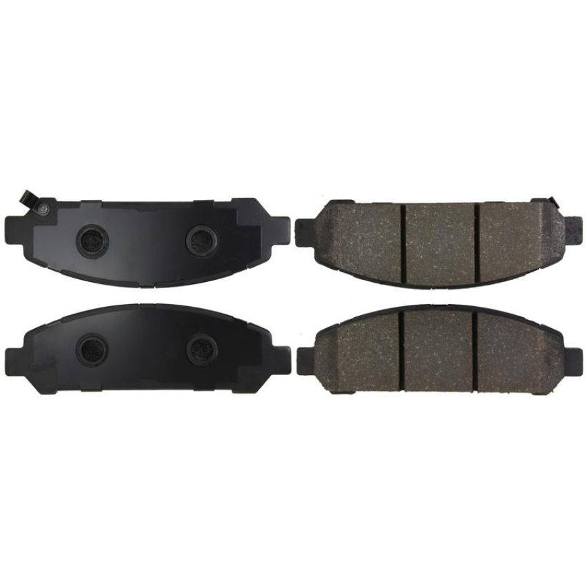CENTRIC PARTS 103.14010 C-Tek Ceramic Brake Pads with Shims
