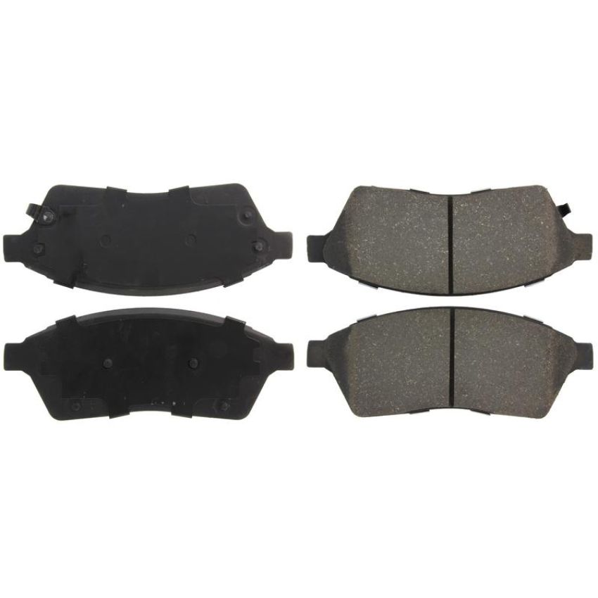 CENTRIC PARTS 103.14220 C-Tek Ceramic Brake Pads with Shims