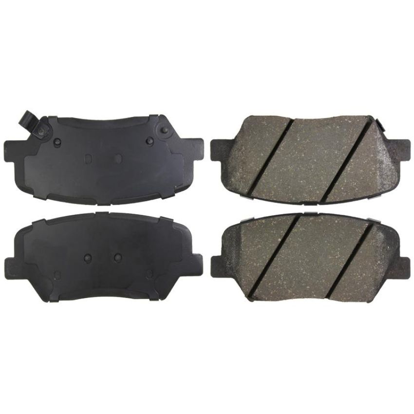 CENTRIC PARTS 103.14320 C-Tek Ceramic Brake Pads with Shims