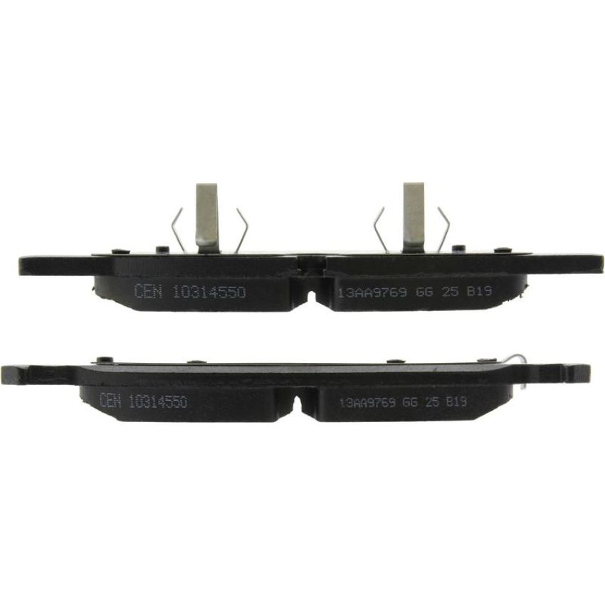 CENTRIC PARTS 103.14550 C-Tek Ceramic Brake Pads with Shims